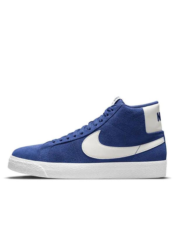 Кроссовки zoom blazer mid sb Nike — изображение 1 из 4, синий/белый