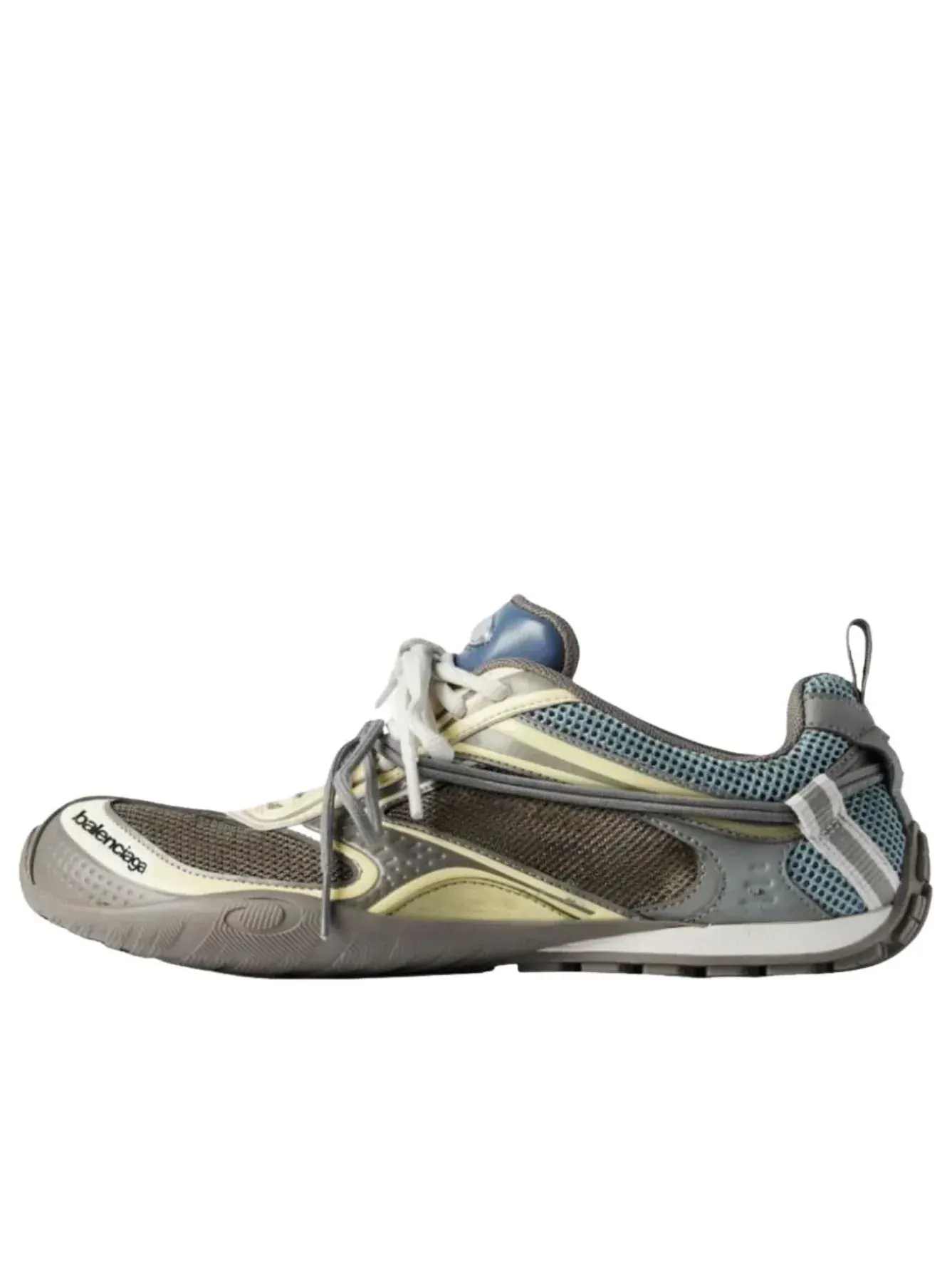 Кроссовки Balenciaga Radar 'Brown Blue Yellow Grey' — изображение 1 из 5, коричневый