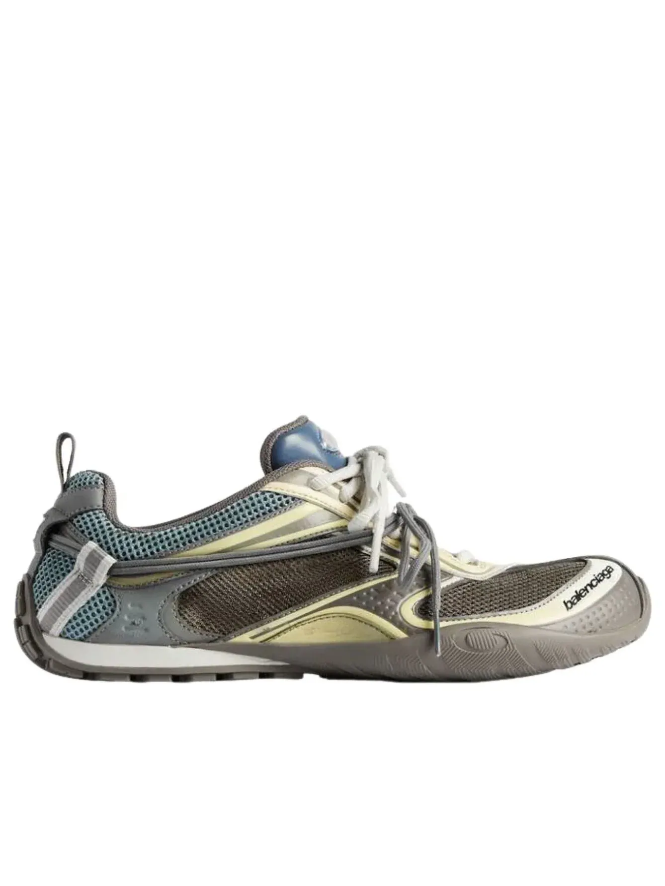 Кроссовки Balenciaga Radar 'Brown Blue Yellow Grey' — изображение 5 из 5, коричневый