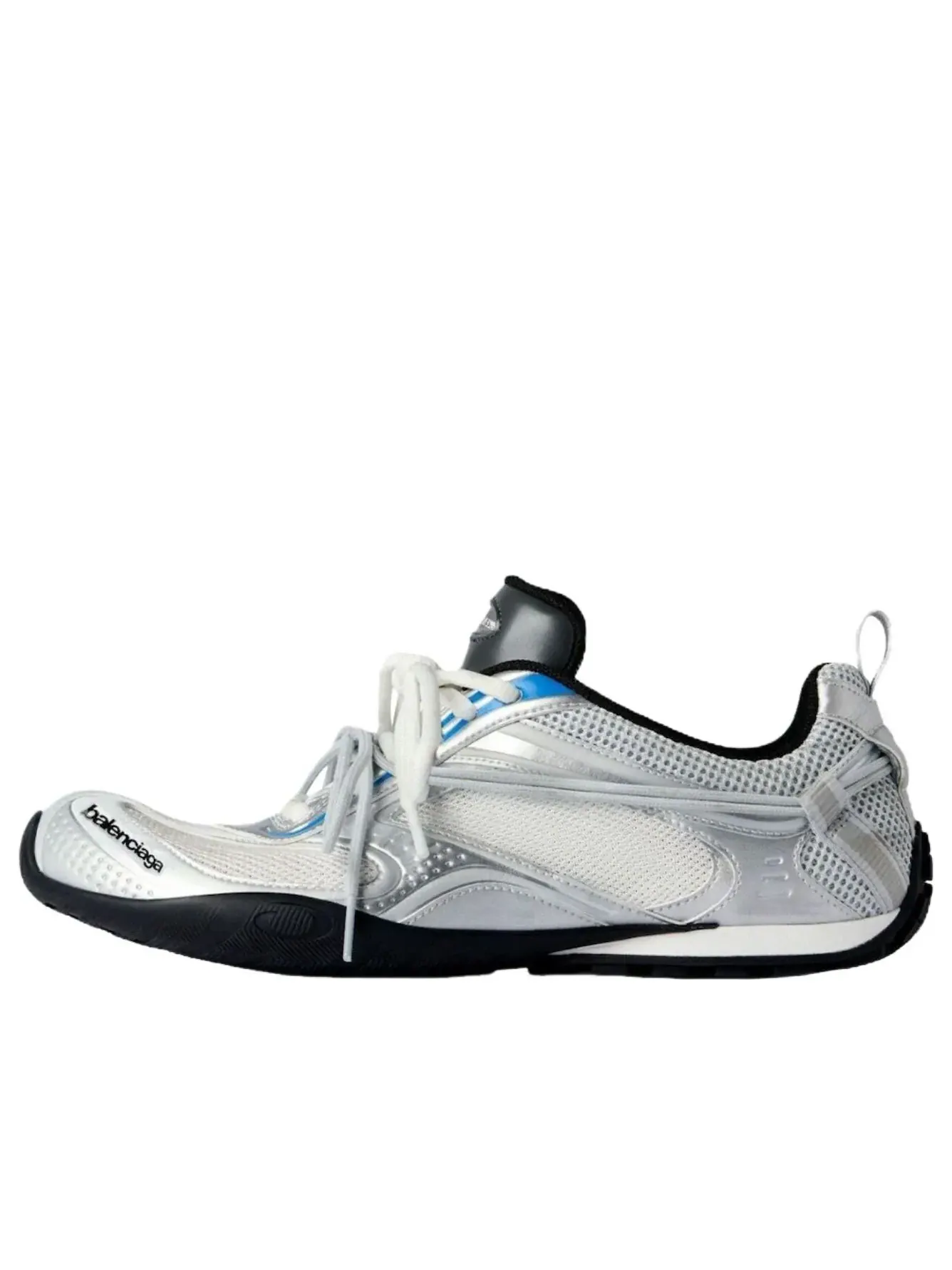 Кроссовки Balenciaga Radar 'White Grey Silver Black Blue' — изображение 1 из 5, серебряный