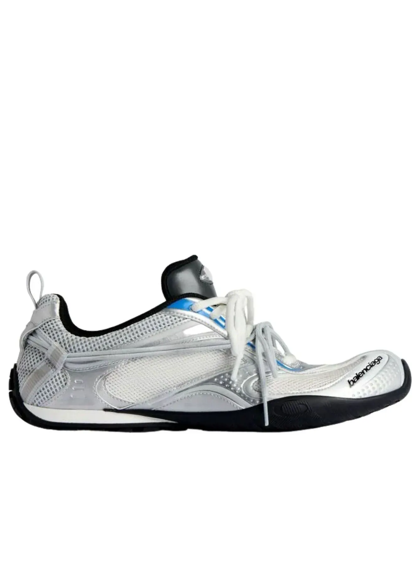 Кроссовки Balenciaga Radar 'White Grey Silver Black Blue' — изображение 5 из 5, серебряный
