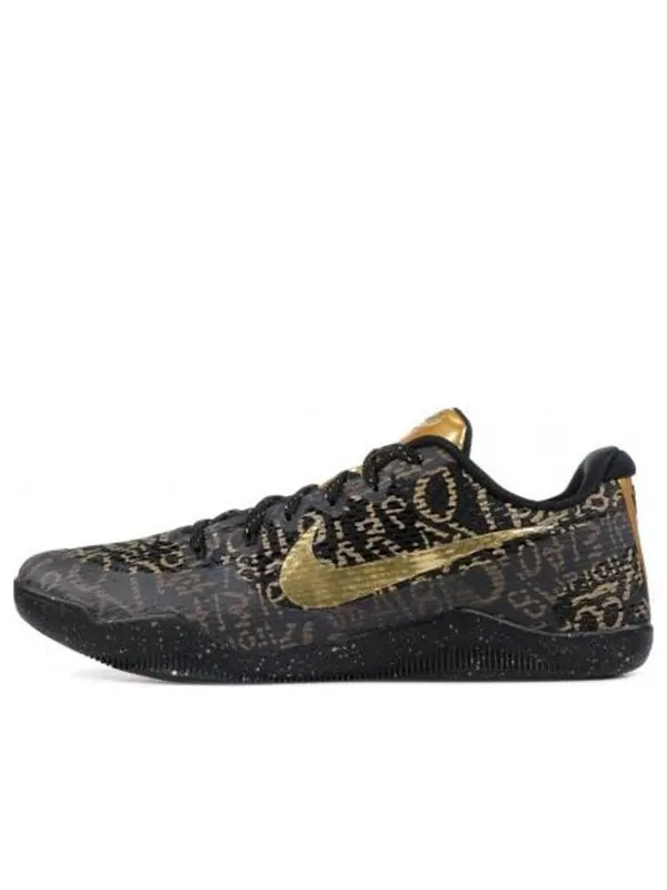 Кроссовки kobe 11 id mamba day Nike — изображение 1 из 4, черный/синий/золотистый