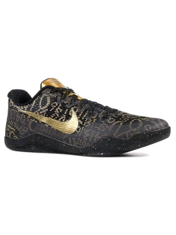 Кроссовки kobe 11 id mamba day Nike — изображение 2 из 4, черный/синий/золотистый