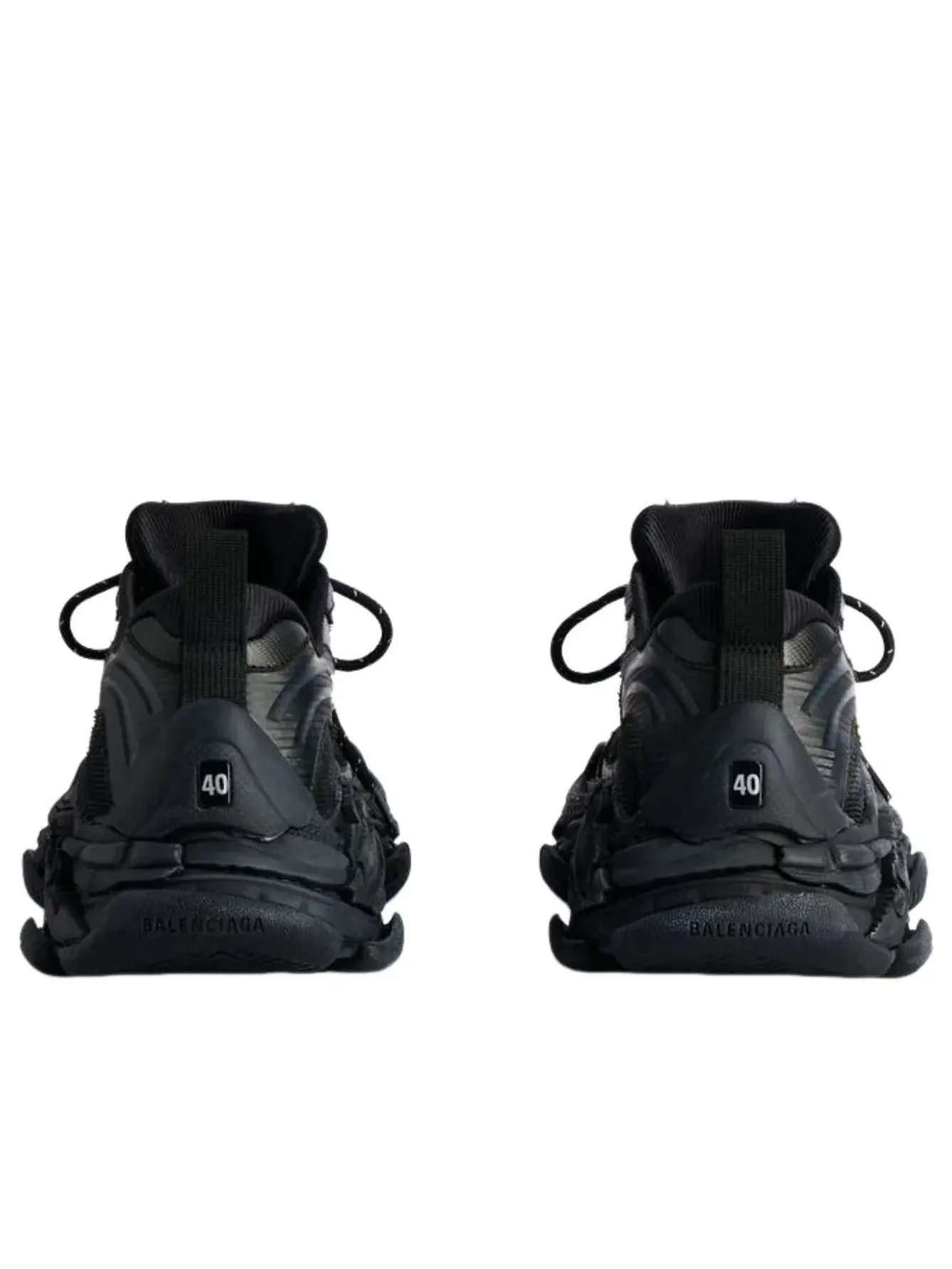 Кроссовки Balenciaga Triple S.2 'Black Dark Grey' 865849WTRS21011 — изображение 5 из 6, черный