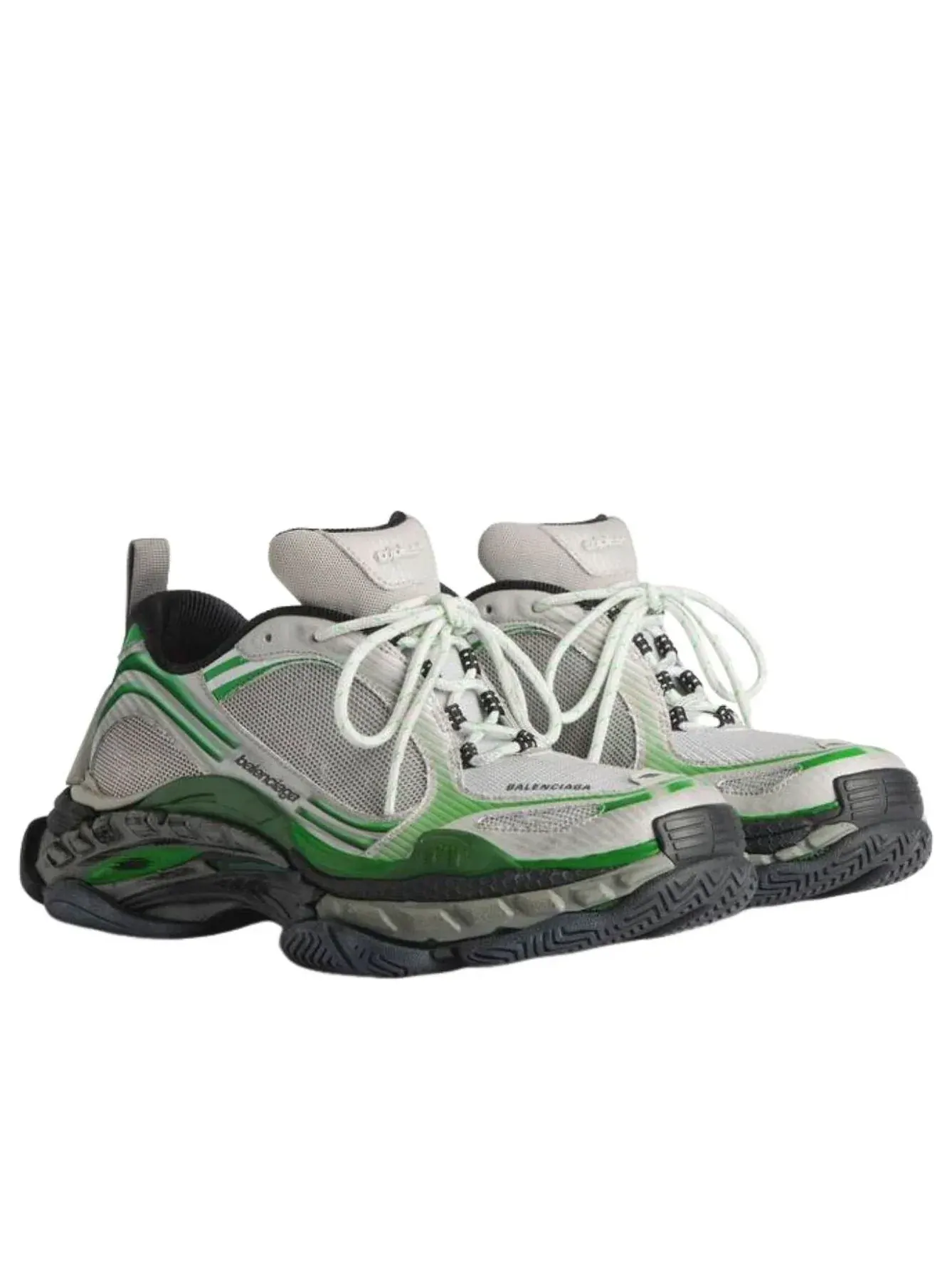 Кроссовки Balenciaga Triple S.2 'Grey Green' — изображение 2 из 5, серый