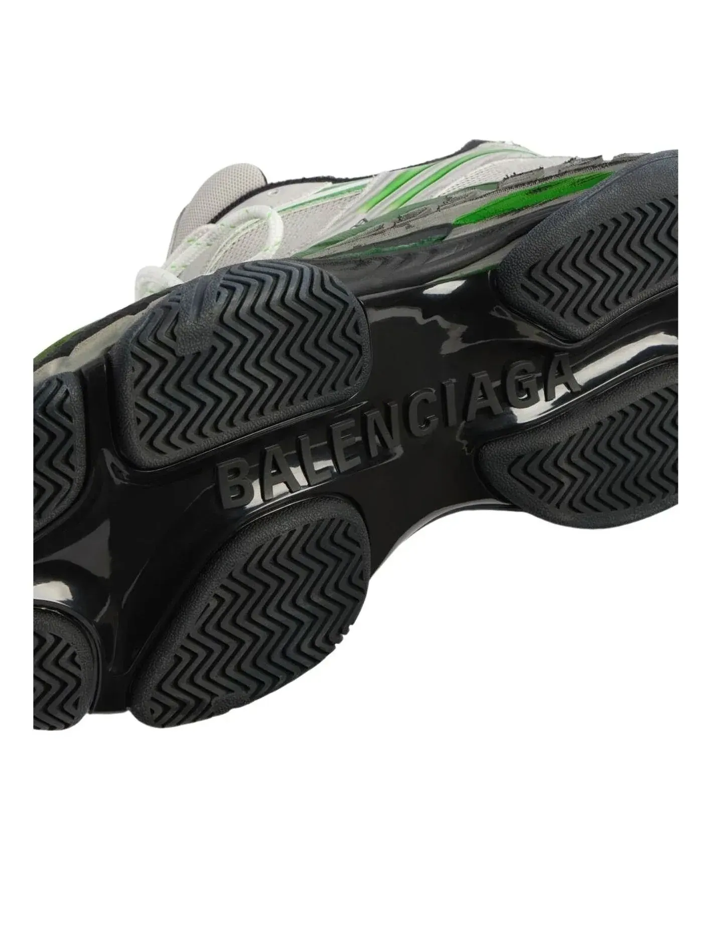 Кроссовки Balenciaga Triple S.2 'Grey Green' — изображение 4 из 5, серый