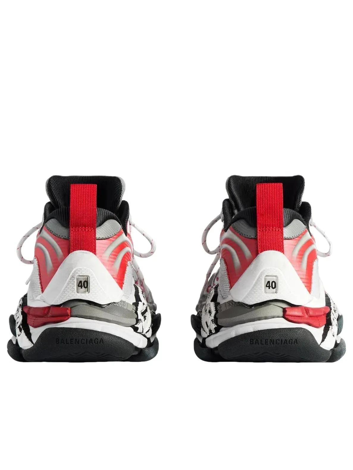 Мужские кроссовки с закрытой шнуровкой Triple S.2 Balenciaga — изображение 5 из 6, мульти