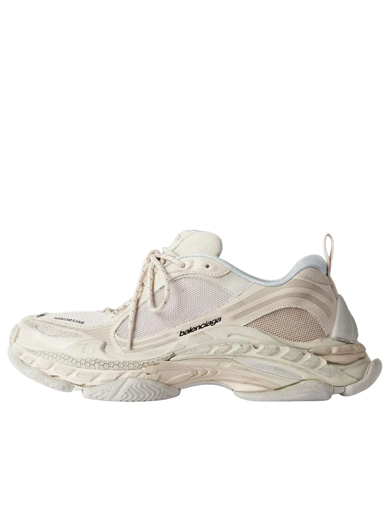 Мужские кроссовки с закрытой шнуровкой Triple S Balenciaga — изображение 1 из 5, белый