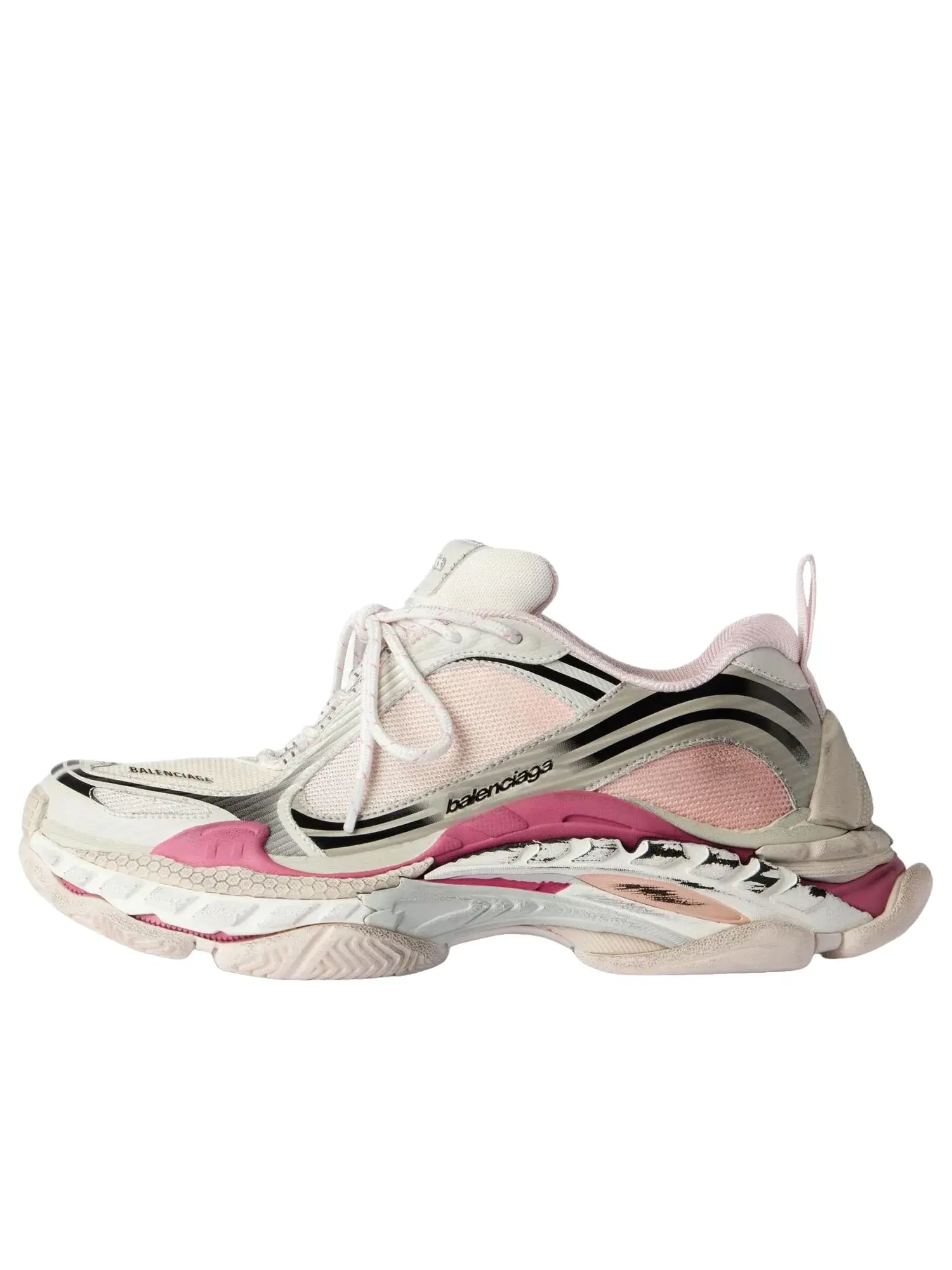Кроссовки Balenciaga Triple S.2 Gradient 'Purple' 865851WTR2G6800 — изображение 1 из 5, фиолетовый