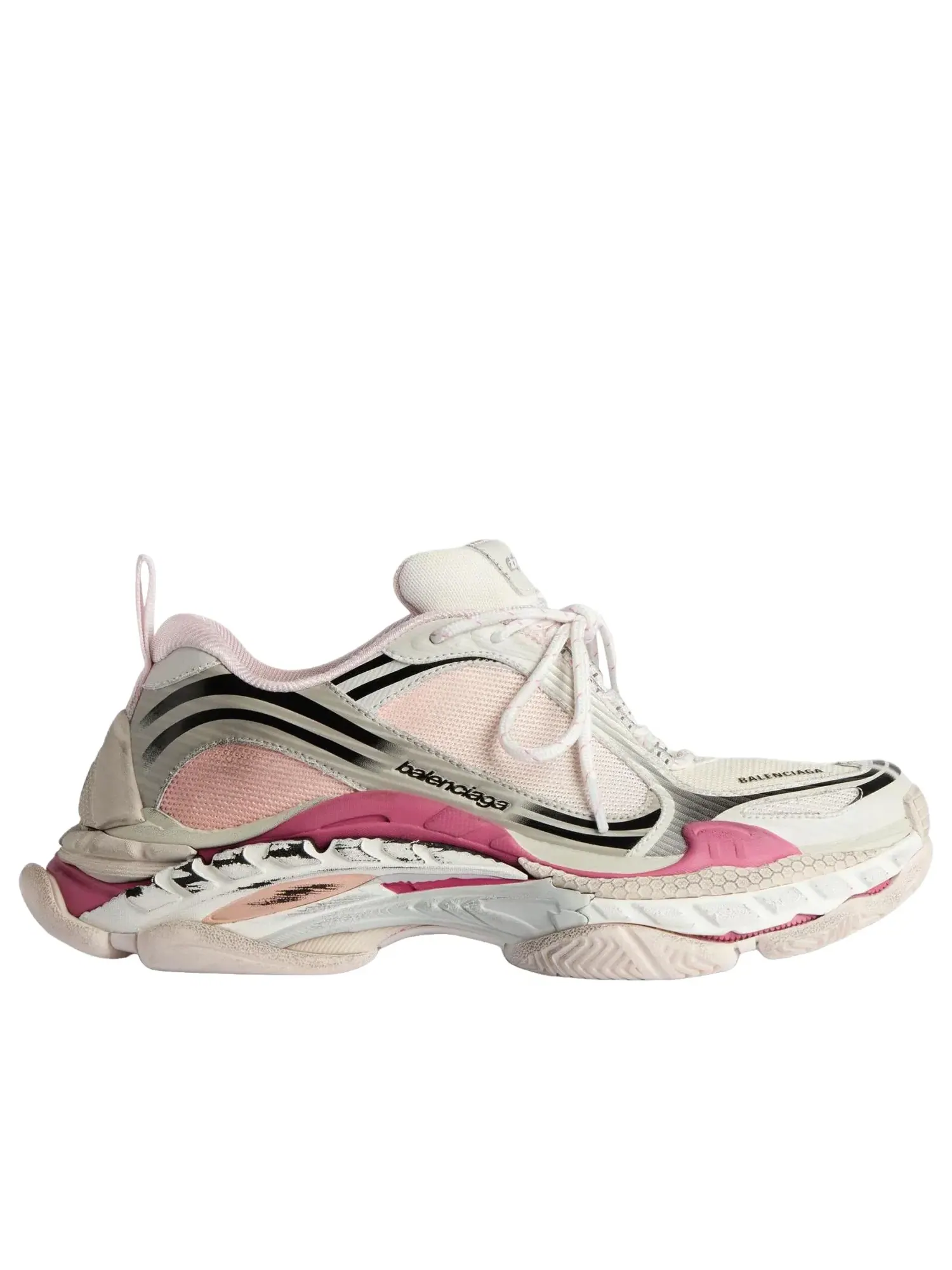Кроссовки Balenciaga Triple S.2 Gradient 'Purple' 865851WTR2G6800 — изображение 3 из 5, фиолетовый