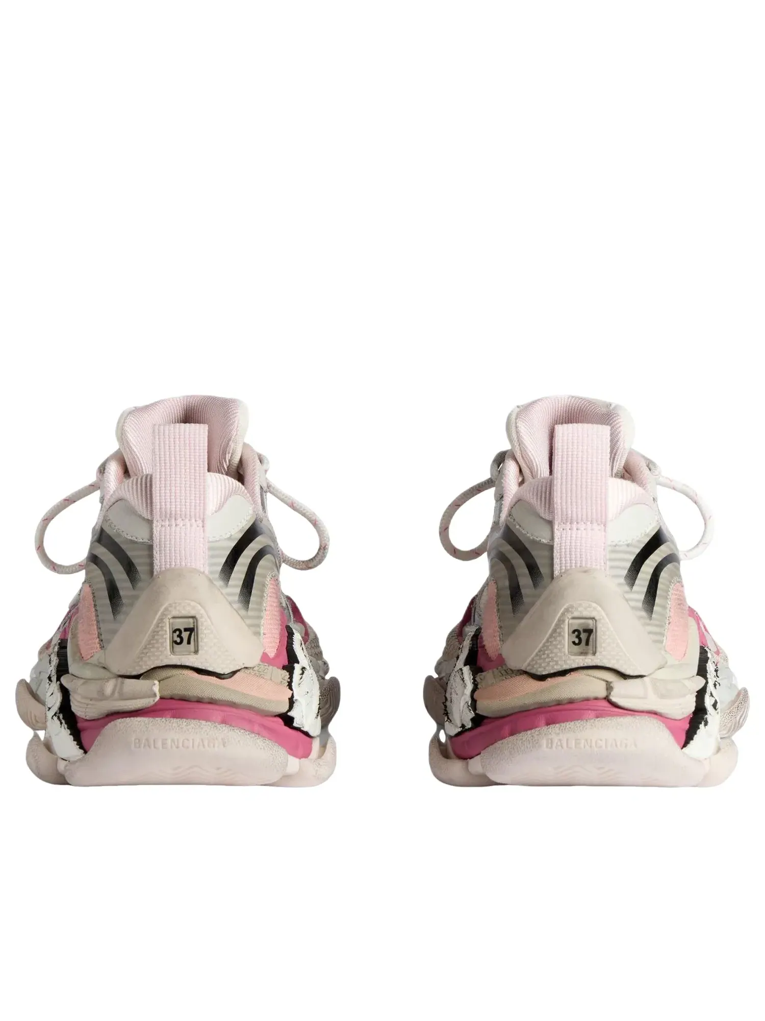 Кроссовки Balenciaga Triple S.2 Gradient 'Purple' 865851WTR2G6800 — изображение 4 из 5, фиолетовый