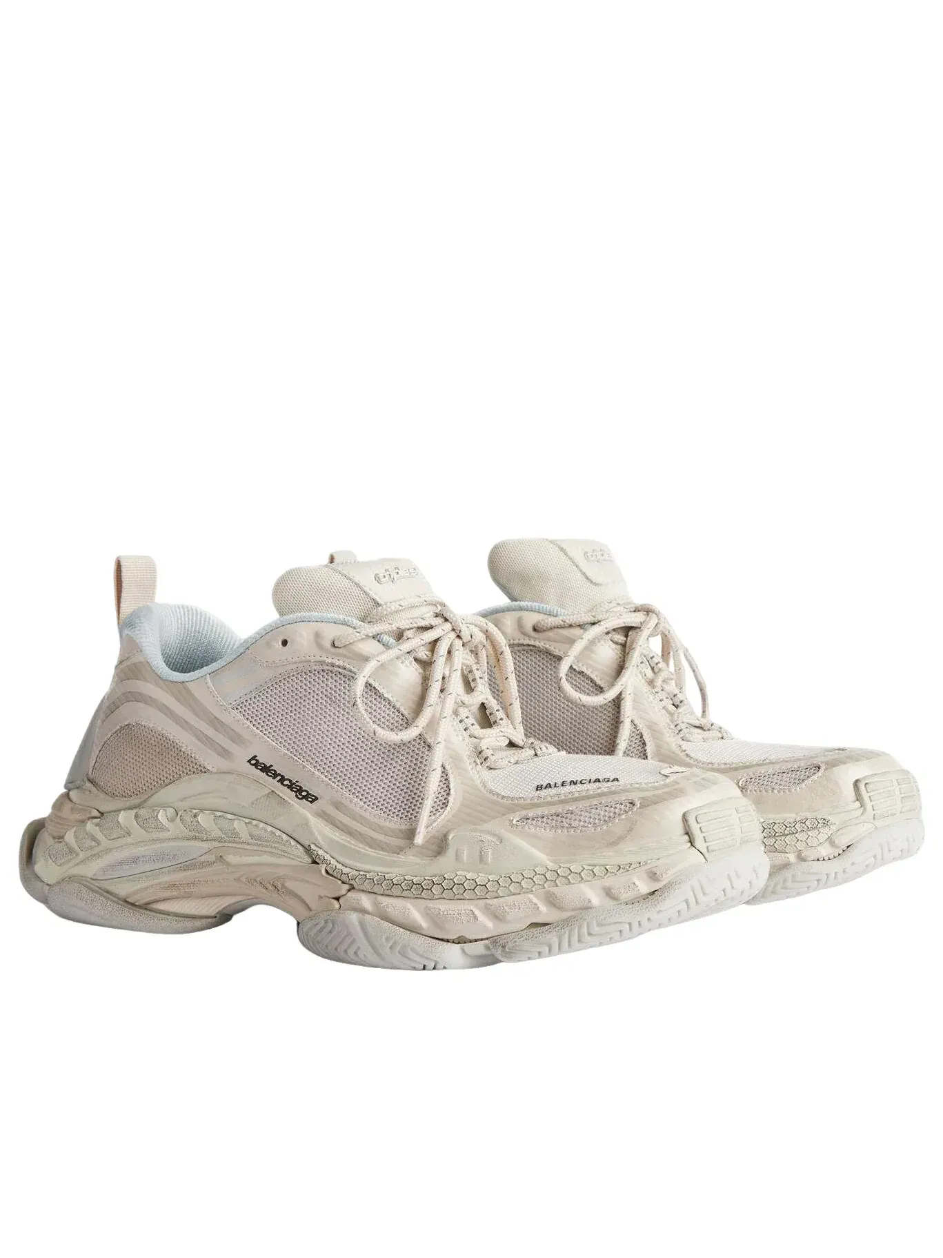 Кроссовки Balenciaga Triple S.2 'Eggshell' 865851WTRS29191 — изображение 3 из 5, белый