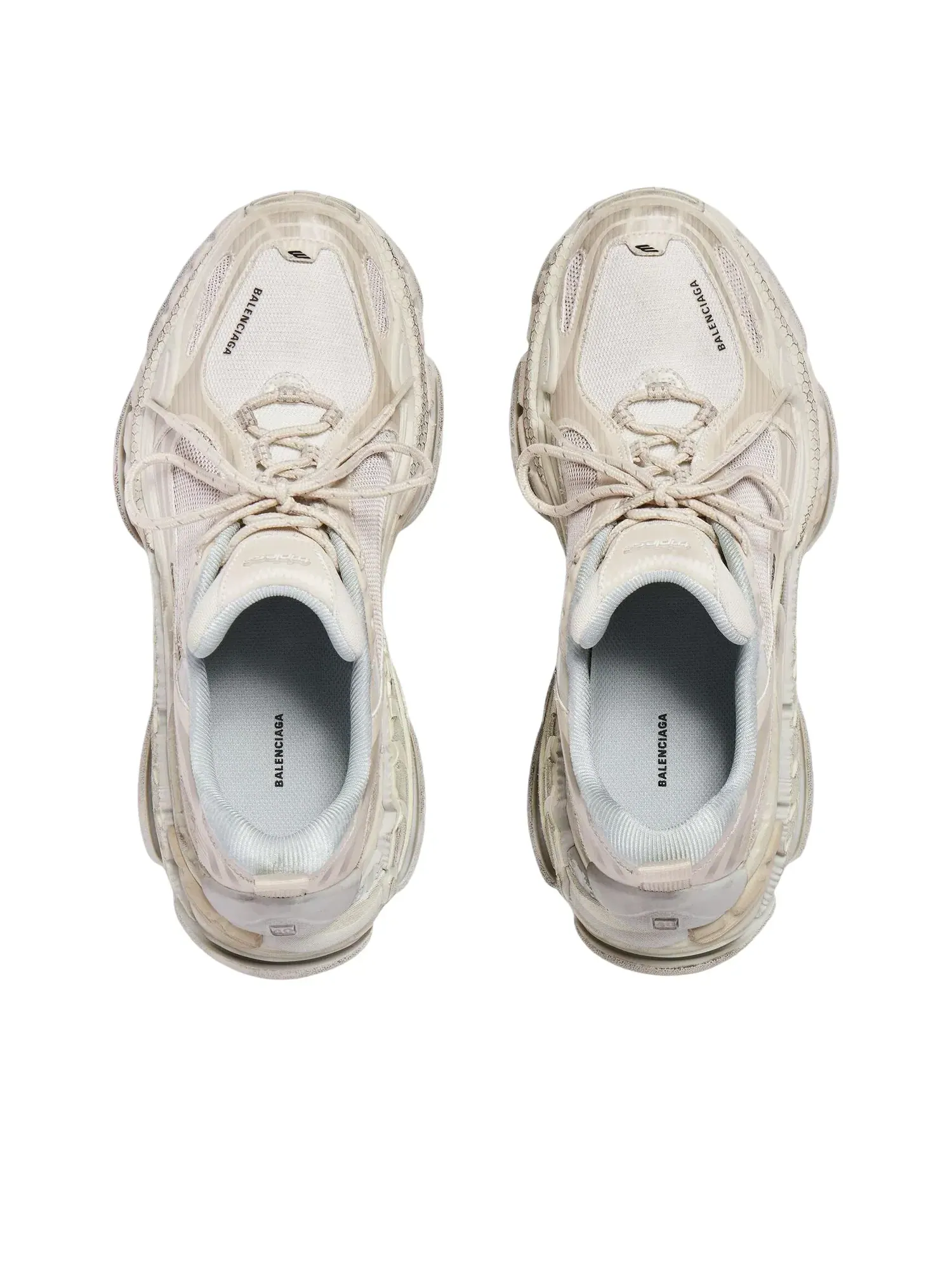 Кроссовки Balenciaga Triple S.2 'Eggshell' 865851WTRS29191 — изображение 4 из 5, белый