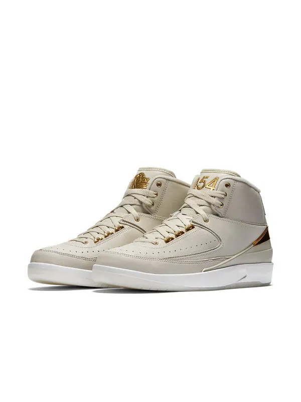 Кроссовки 2 Air Jordan — изображение 3 из 4, светлый/золотистый-белый