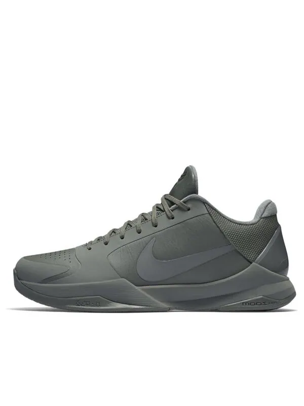 Кроссовки зум кобе 5 Nike — изображение 1 из 4, серый/черный