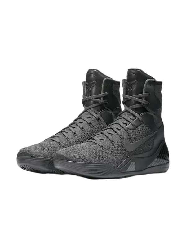 Кроссовки kobe 9 elite Nike — изображение 2 из 4, серый/черный