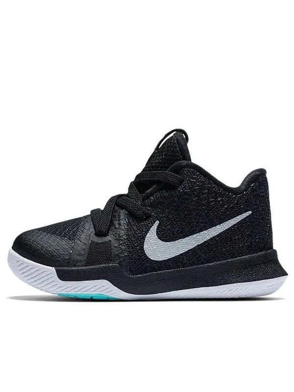 Кроссовки kyrie 3 Nike — изображение 1 из 3, черный/белый//металлик