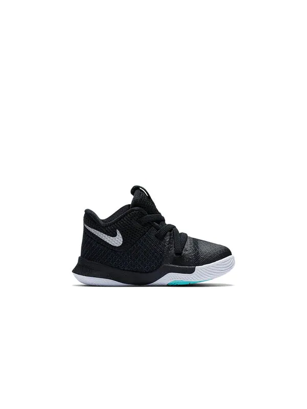 Кроссовки kyrie 3 Nike — изображение 2 из 3, черный/белый//металлик