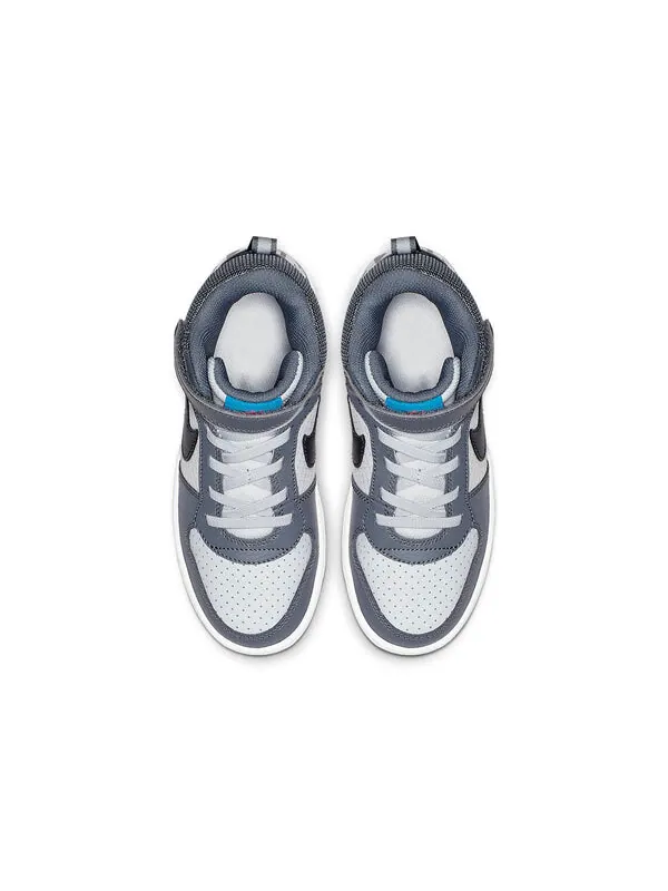 Кроссовки суд боро мид Nike — изображение 3 из 4, серый/белый/черный