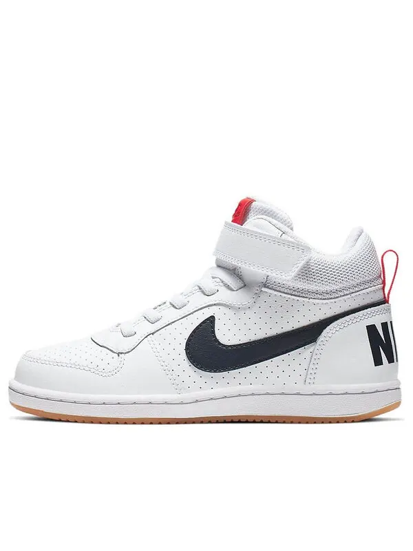 Кроссовки суд боро мид Nike — изображение 1 из 4, белый/черный
