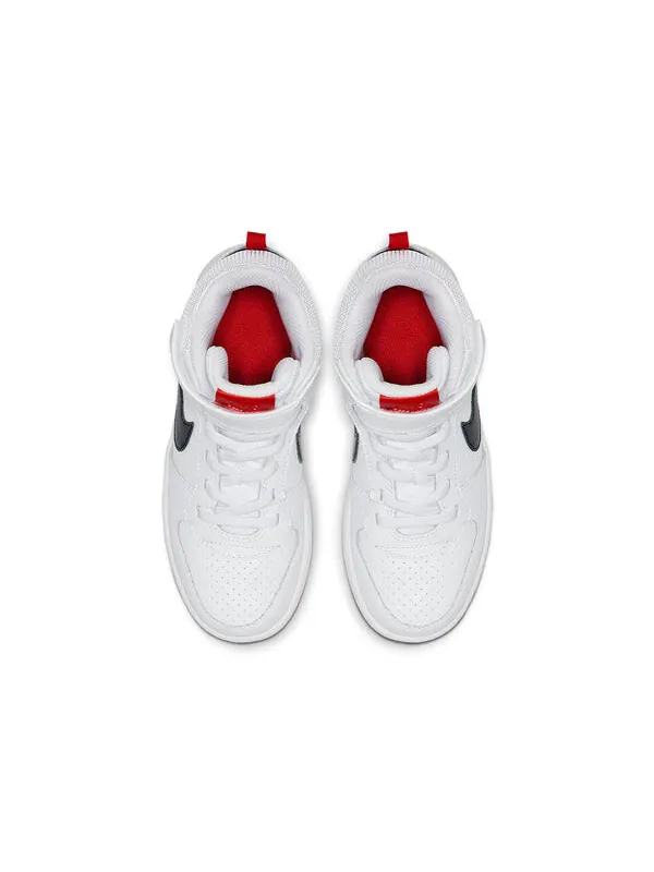 Кроссовки суд боро мид Nike — изображение 3 из 4, белый/черный