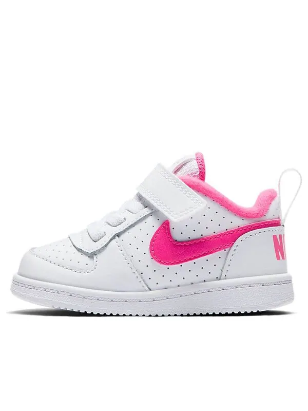 Кроссовки Court Borough Low Nike — изображение 1 из 4, белый/розовый
