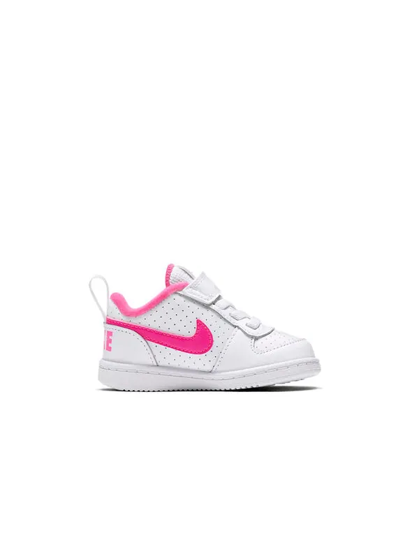 Кроссовки Court Borough Low Nike — изображение 2 из 4, белый/розовый
