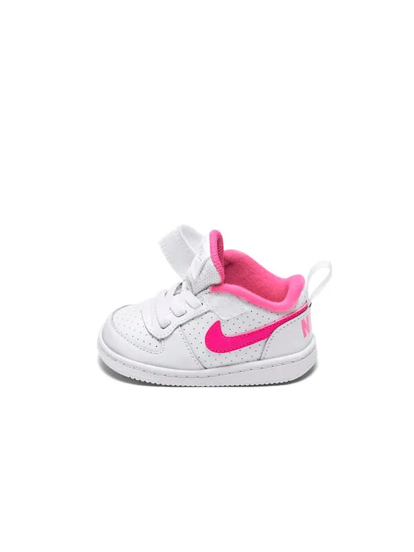 Кроссовки Court Borough Low Nike — изображение 3 из 4, белый/розовый
