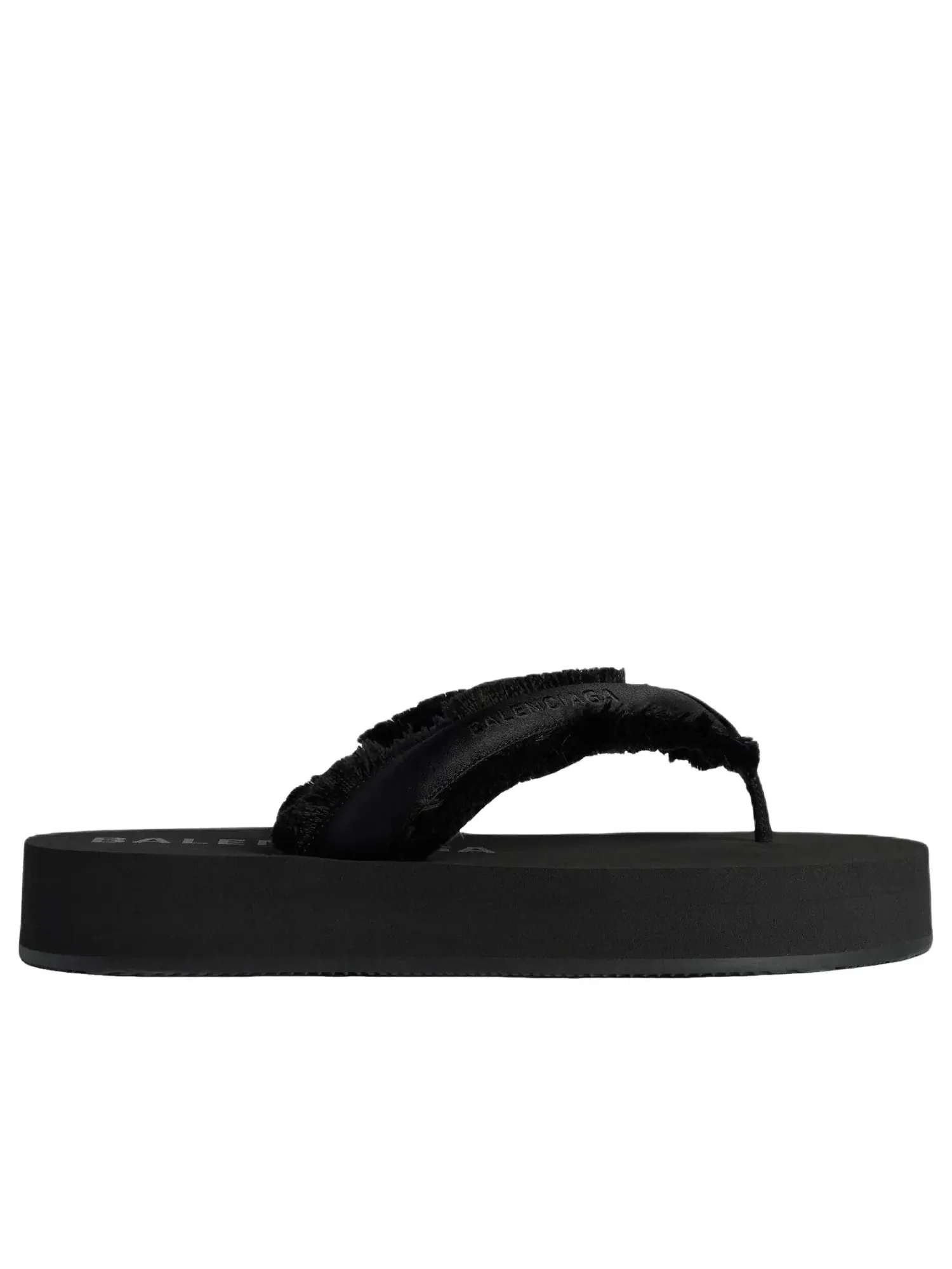 Шлепанцы Balenciaga Jet Lag Thong 'Black' 870111W0WM01000 — изображение 2 из 5, черный