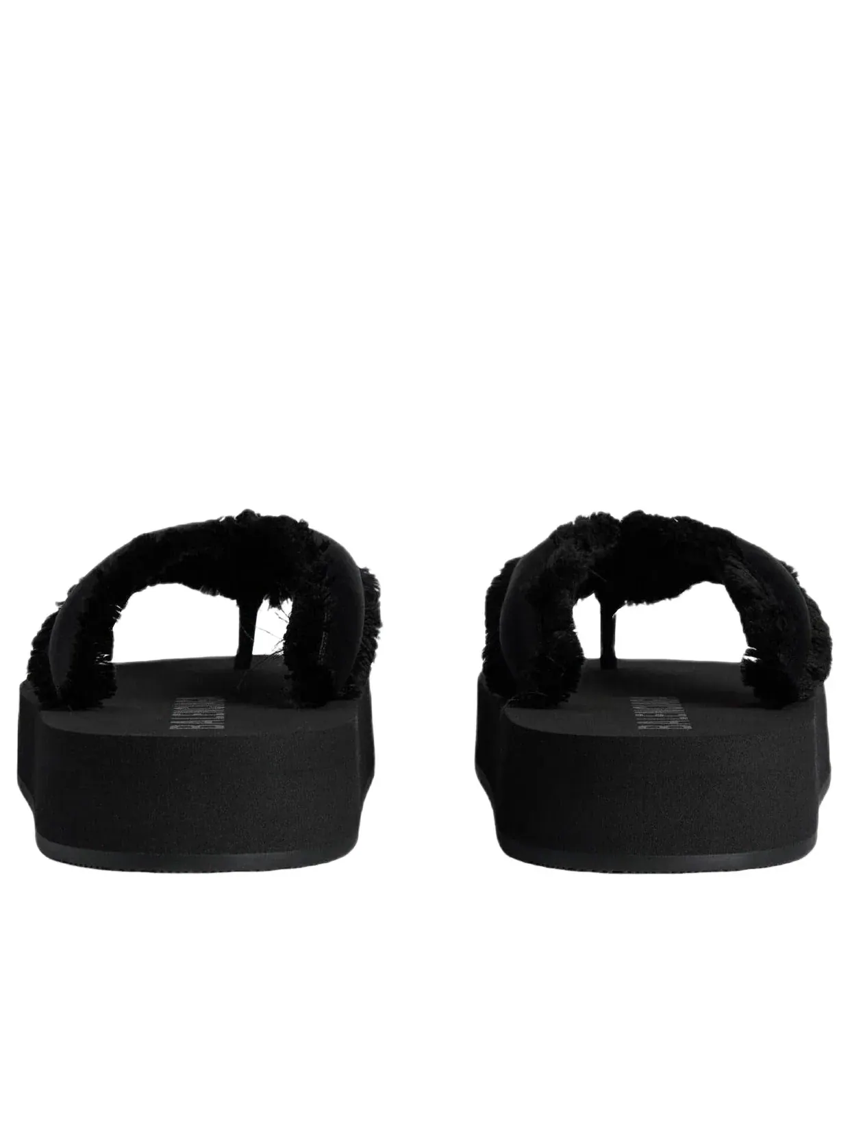 Шлепанцы Balenciaga Jet Lag Thong 'Black' 870111W0WM01000 — изображение 4 из 5, черный