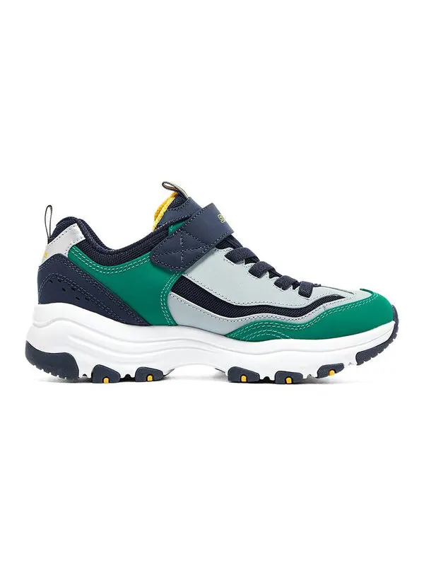 Кроссовки i-conik 'green navy white' Skechers — изображение 2 из 4, зеленый/синий/белый