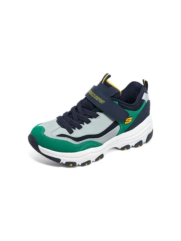Кроссовки i-conik 'green navy white' Skechers — изображение 3 из 4, зеленый/синий/белый