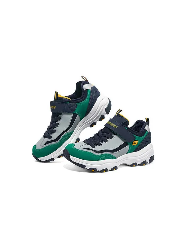 Кроссовки i-conik 'green navy white' Skechers — изображение 4 из 4, зеленый/синий/белый