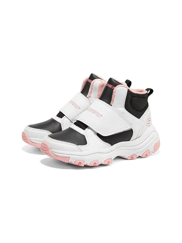 Кроссовки i-conik boots 'white black pink' Skechers — изображение 4 из 4, белый/черный/розовый