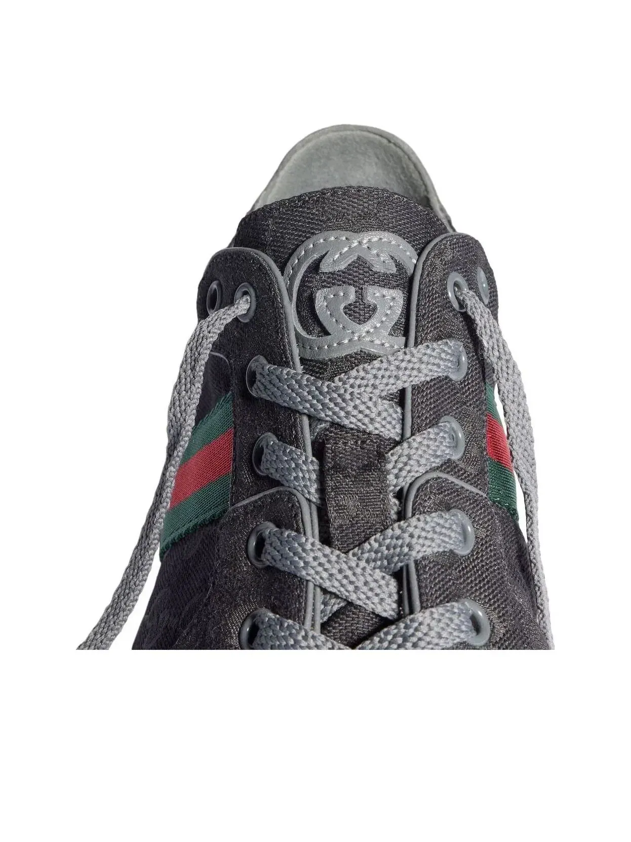 Мужские кеды с низким верхом Gucci Stretch Low-Top Sneaker — изображение 7 из 9, черный