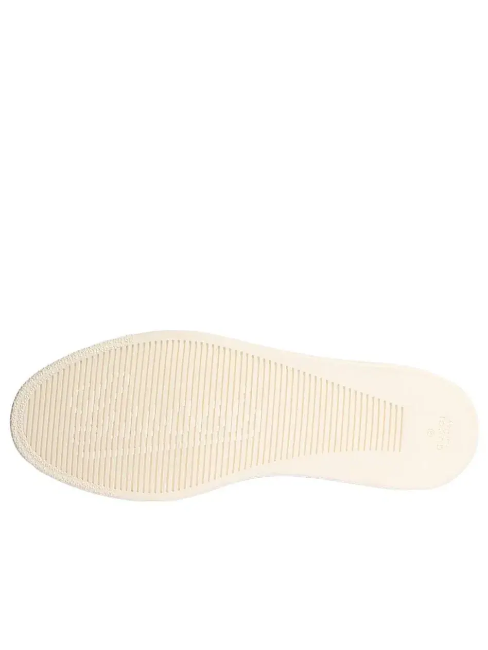 Мужские кроссовки на шнуровке с низким верхом Gucci Stretch Low-Top Sneaker Sand Brown — изображение 3 из 8, бежевый