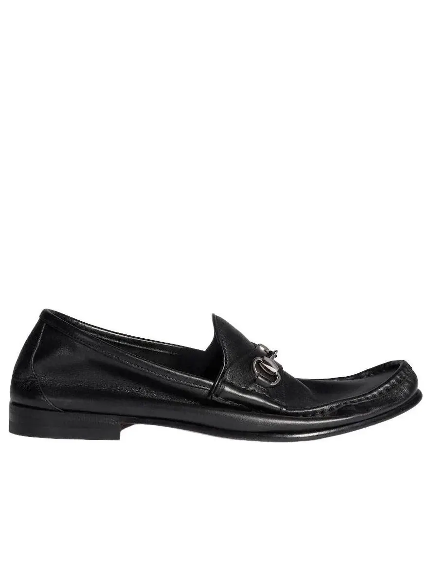 Мужские лоферы Lugano Loafer Gucci — изображение 2 из 8, черный