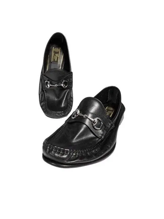 Мужские лоферы Lugano Loafer Gucci — изображение 5 из 8, черный