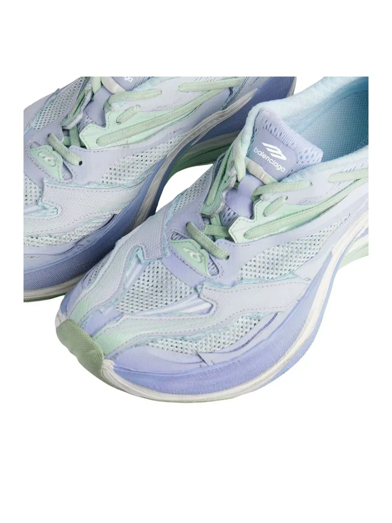 Кроссовки Balenciaga Jet «Light Blue Lilac Lime» 872640WMRTN4957 — изображение 4 из 7, мульти