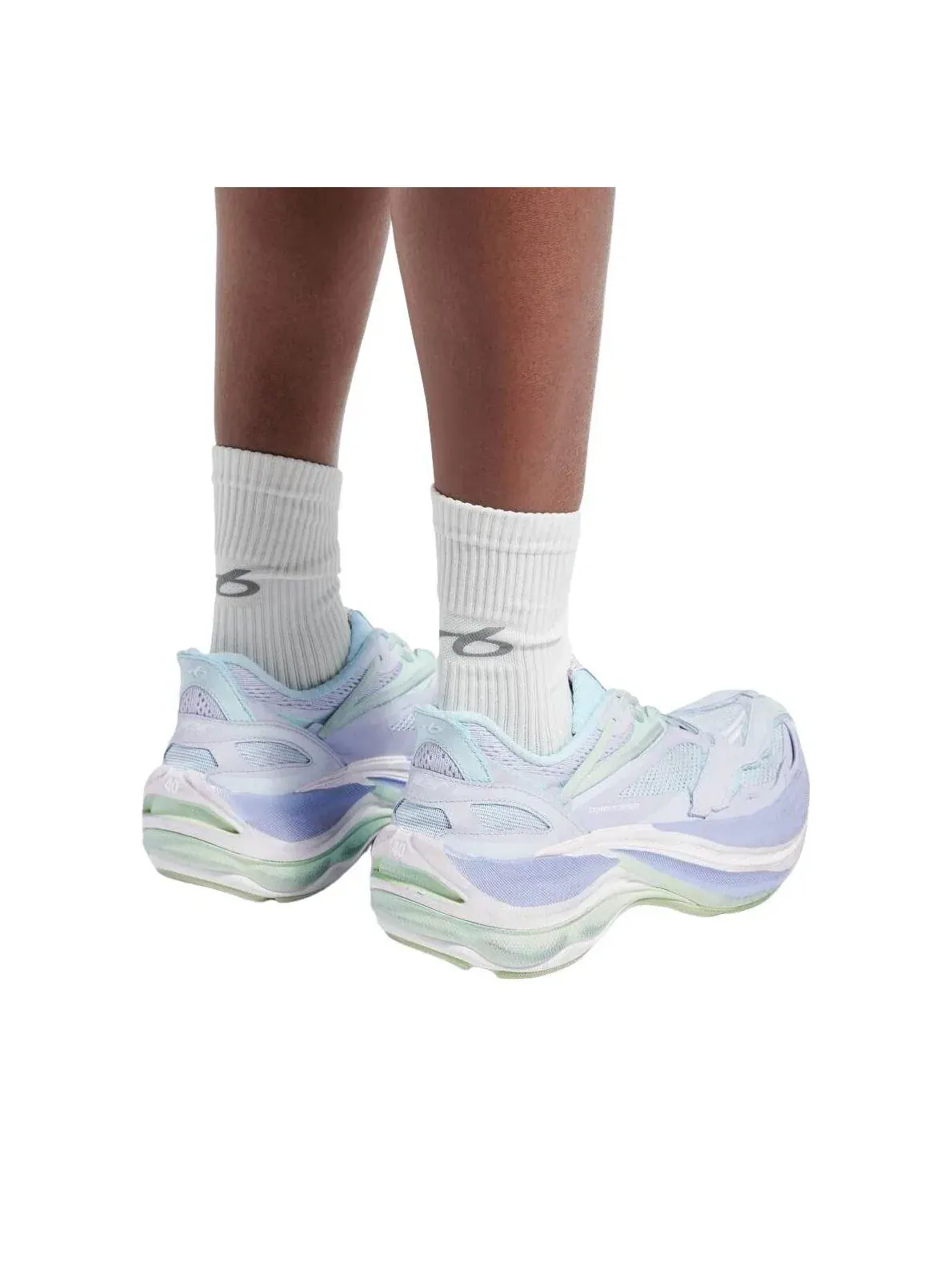 Кроссовки Balenciaga Jet «Light Blue Lilac Lime» 872640WMRTN4957 — изображение 6 из 7, мульти