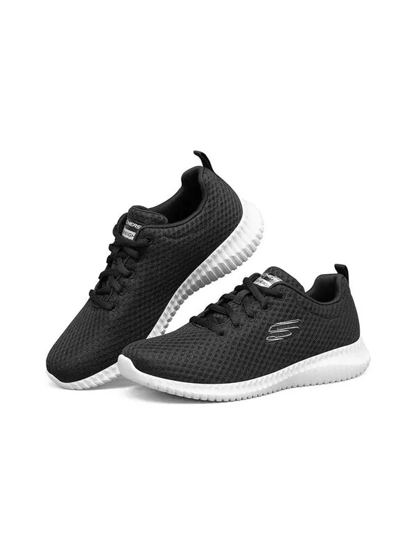 Кроссовки social muse low black/white Skechers — изображение 3 из 4, черный/белый