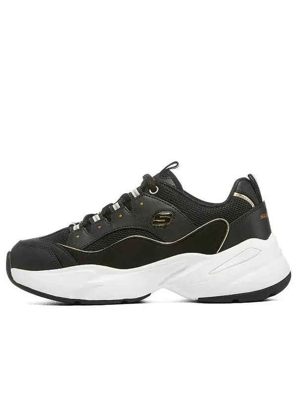 Кроссовки d'lites 3.0 cousin 'black gold' Skechers — изображение 1 из 4, черный/золотистый
