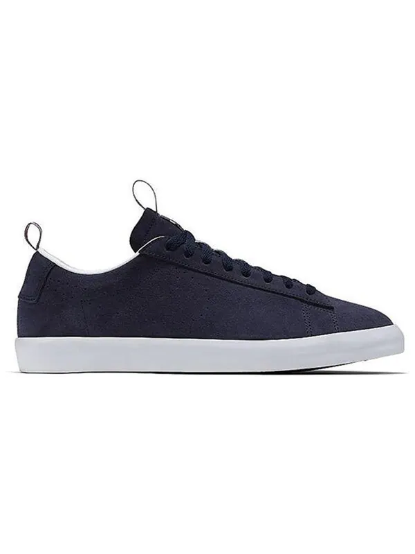 Кроссовки blazer low prm qs 'obsidian' Nike — изображение 2 из 3, белый-красный