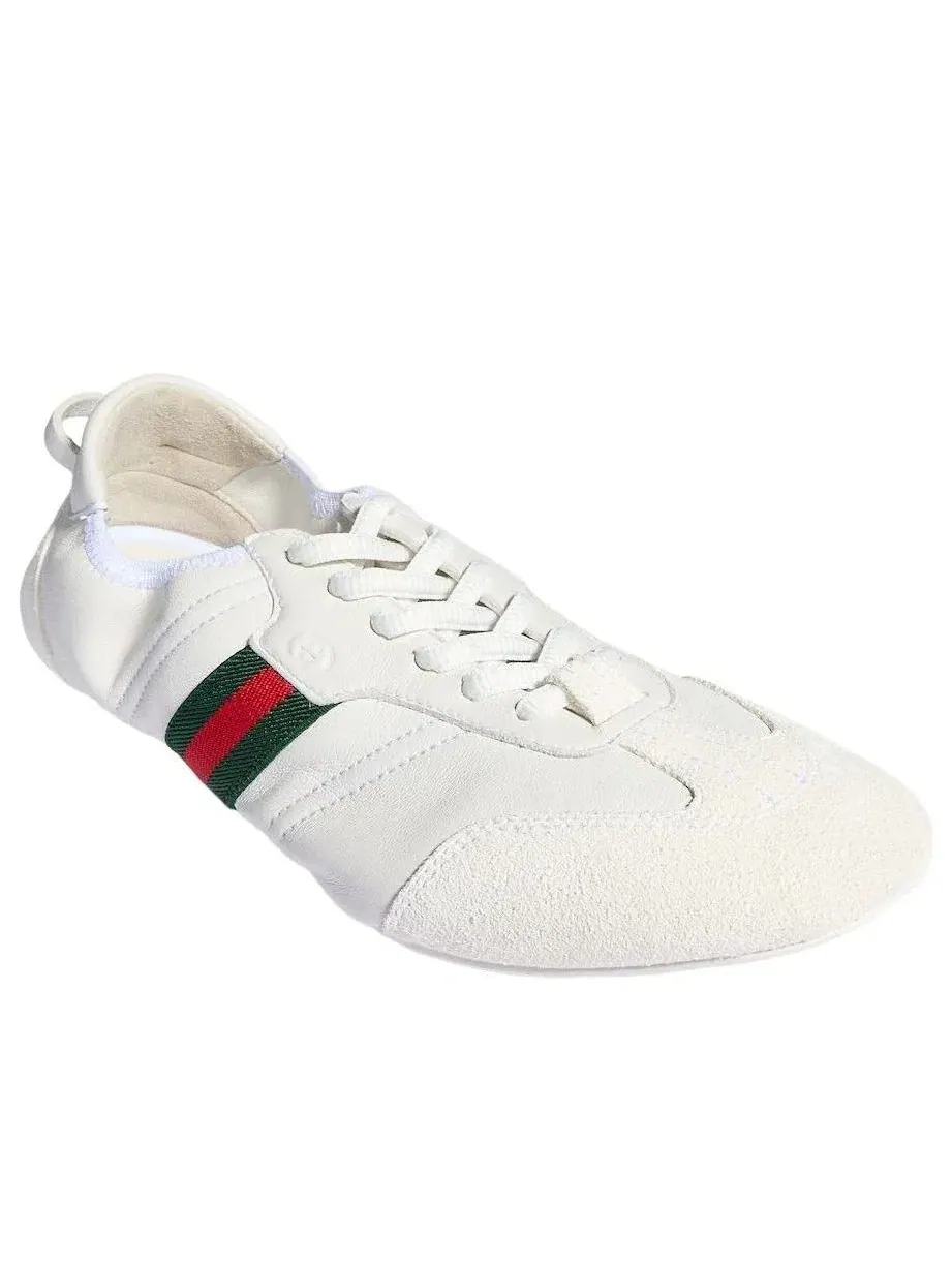 Женские кроссовки с шнуровкой Gucci Flex White — изображение 2 из 9, белый