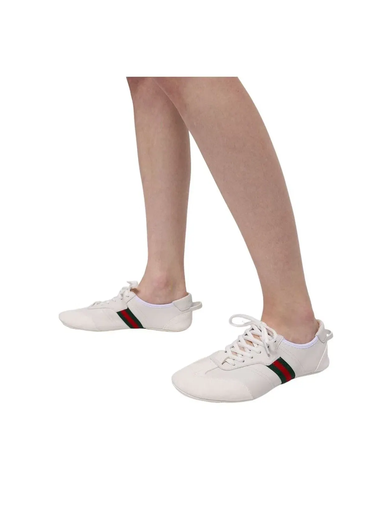 Женские кроссовки с шнуровкой Gucci Flex White — изображение 8 из 9, белый
