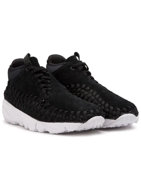 Кроссовки lab air footscape плетеные nm Nike — изображение 2 из 4, черный/белый