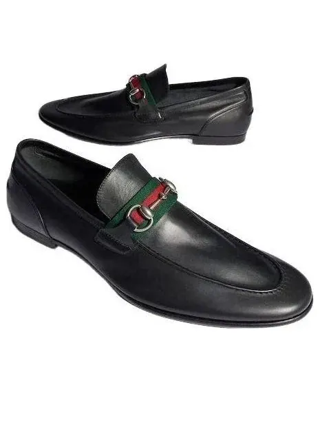 Мужские лоферы Gucci Como Variation Black — изображение 4 из 9, черный