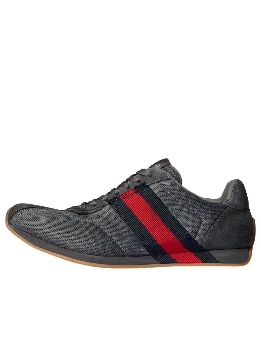 Мужские кроссовки с принтом Gucci Tempo Sneaker — изображение 1 из 7, серый