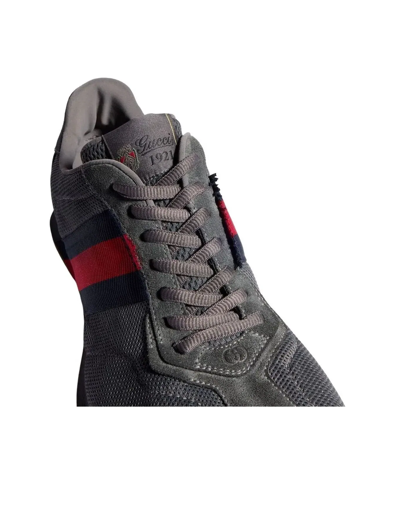Мужские кроссовки с принтом Gucci Tempo Sneaker — изображение 7 из 7, серый
