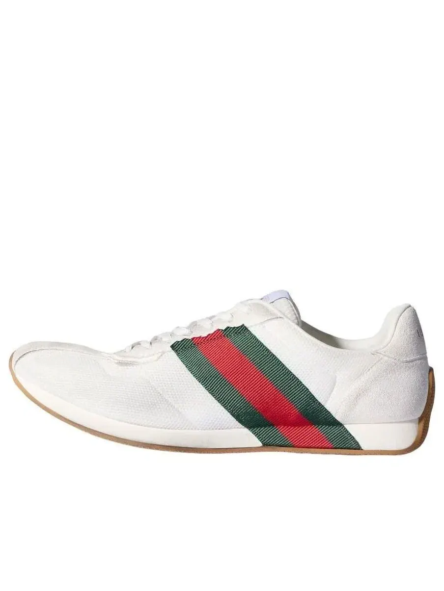 Мужские кроссовки с шнуровкой Tempo Gucci — изображение 1 из 7, белый